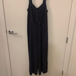 Loft Polka Dot Jumpsuit (only worn once!)